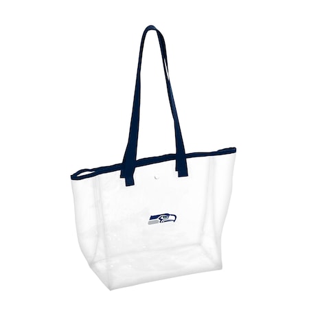 Logo Brands Seattle Seahawks Stadium Clear Tote 628-65P